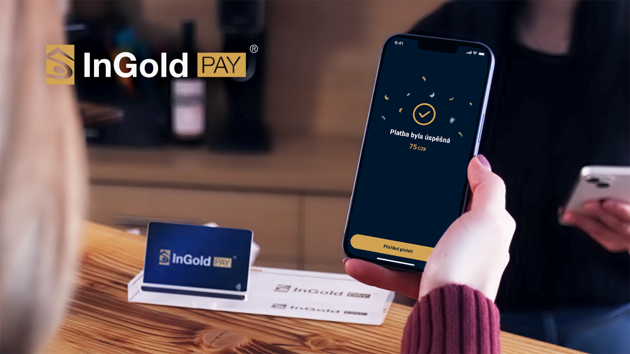 Oficiálny platobný systém InGold PAY spoločnosti IBIS InGold